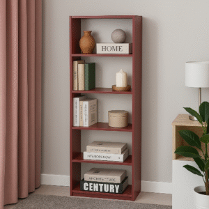 Decor Window Shelf Brown Red