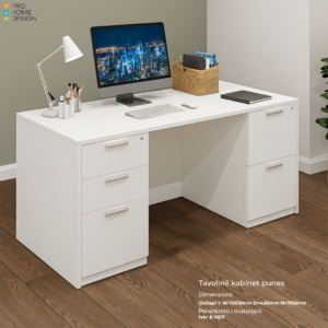 Tavoline pune kabinet punes