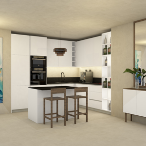 Kuzhinë Angle Modular