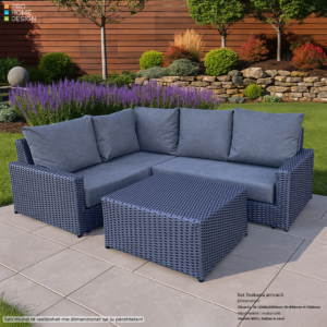 Seti Toskana Antracit