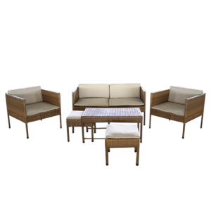 Balkony Rattan Brown